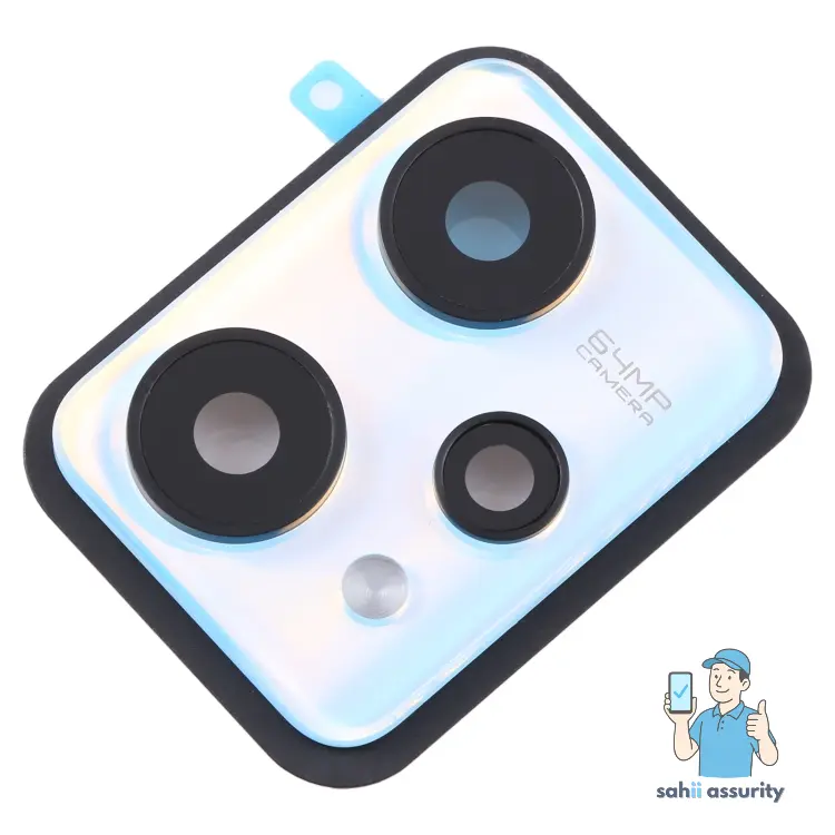 Camera Lens Glass with Frame for Realme 9 Pro Plus 5G Blue